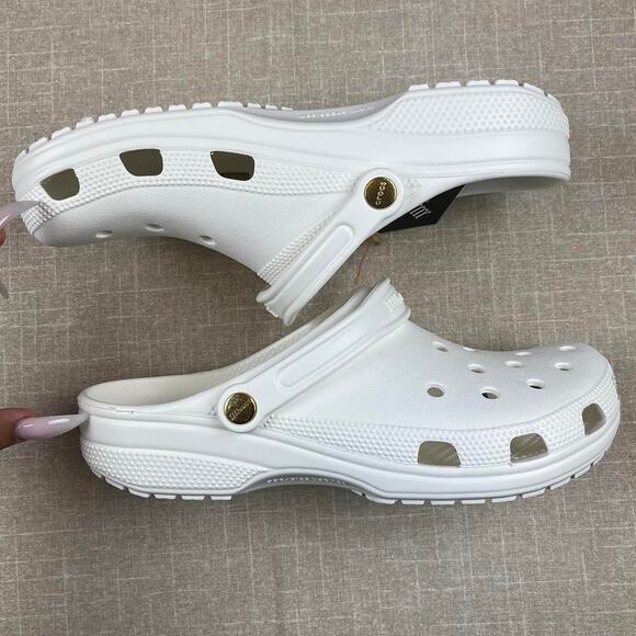 JJJJound x Crocs Classic Clog in White Men 12 - Picture 2 of 4